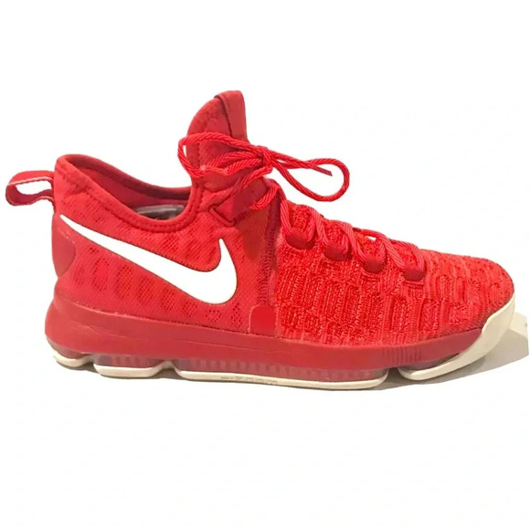 Nike Other - Nike Air Zoom KD Durant 9 Varsity Red/White Sneakers Men’s Size 13 (843392-611)
